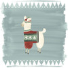 Winter Wonder Llama IV Poster Print - June Erica Vess
