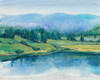 Mountain Lake II Poster Print - Tim OToole
