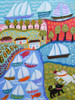 Dogs and Sailboats Poster Print - Karen Fields
