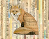 Red Fox Collage II Poster Print - Nikki Galapon