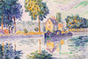 View of the Seine, Samois Poster Print - Paul Signac