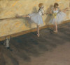 Dancers Practicing at the Barre Poster Print - Edgar Degas ()
