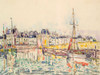 Le Croisic II Poster Print - Paul Signac