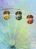 Rainbow Ferris Wheel IV Poster Print - Sylvia Coomes