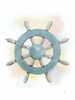 Watercolor Ships Wheel Poster Print - Jade Reynolds