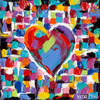 Mosaic Heart II Poster Print - Carolee Vitaletti