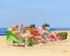 Beach Vacation I Poster Print - Dianne Miller