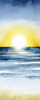 Layered Sunset Triptych II Poster Print - Grace Popp