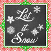 Let it Snow II Poster Print - June Erica Vess