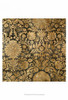 Golden Damask III Poster Print - Jennifer Goldberger