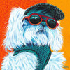 Cute Pups IV Poster Print - Carolee Vitaletti