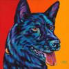 Dogs in Color I Poster Print - Carolee Vitaletti