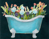 2-Up Bathtub Garden II Poster Print - Grace Popp