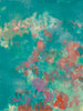 Teal Rose Garden I Poster Print - Jennifer Goldberger
