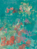 Teal Rose Garden II Poster Print - Jennifer Goldberger
