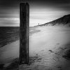 Post and Lighthouse Poster Print - Martin Henson