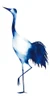 Ink Drop Crane II Poster Print - Grace Popp