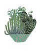 Cactus Arrangement II Poster Print - Melissa Wang