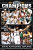 2014 San Antonio Spurs NBA Finals - Celebration Poster Print - Item # VARTIARP13544