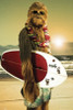 Star Wars Chewbacca Chewbacca - Surf Board Poster Poster Print - Item # VARXPS1349