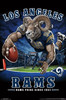 Los Angeles Rams - End Zone Poster Print - Item # VARTIARP15986