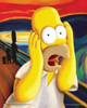 The Simpsons - Homer Scream Poster Print
