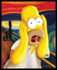 The Simpsons - Homer Scream Poster Print