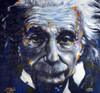 Albert Einstein - Stephen Fishwick Poster Print