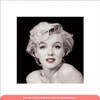 Marilyn Monroe - Red Lips Poster Print