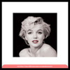 Marilyn Monroe - Red Lips Poster Print