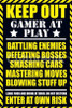 Keep Out Gamer At Play Poster Poster Print - Item # VARIMPST5487R