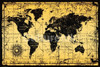 World Map Old Style Poster Print (36 X 24) - Item # IMPST5617R