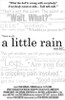 A Little Rain Must Fall Movie Poster (11 x 17) - Item # MOVAJ9469