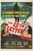 The 13th Letter Movie Poster (11 x 17) - Item # MOVAB73143