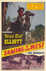 Taming of the West Movie Poster (11 x 17) - Item # MOVEE1178