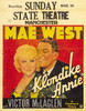 Klondike Annie Movie Poster (11 x 17) - Item # MOVCI7336