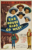 Gas House Kids Go West Movie Poster (11 x 17) - Item # MOVGJ0175