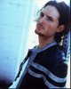 Peter Facinelli In Leather Jacket Leaning On Post Photo Print