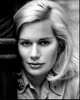 Sally Kellerman Headshot Leaning On Wall Black And White Photo Print
