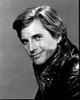 Dirk Benedict Headshot In Leather Jacket Black And White Photo Print - Item # MVM58987