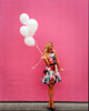 Laura Linda Bradley With Balloons Photo Print - Item # MVM55340