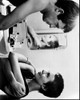 Jean-Paul Belmondo And Jean Seberg In Breathless Black And White Photo Print - Item # MVM56976