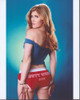 Natalia Reagan Looking Over Shoulder In Red Underwear Photo Print - Item # MVM56917