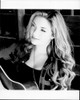 Kailey Swanson Playing Guitar Black And White Photo Print - Item # MVM56830
