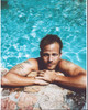 Stephen Dorff Leaning On Side Of Pool Photo Print