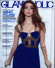 Sarah Hyland In Blue And Gold Dress For Glamaholic Photo Print - Item # MVM70283