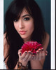 Kate Voegele Holding Pink Flower Photo Print - Item # MVM55788