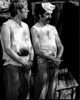 Donald Sutherland And Elliott Gould In M*A*S*H Black And White Photo Print - Item # MVM58250