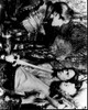Eric Close, Kevin Sorbo And Ren�e O'Connor In Hercules: The Legendary Journeys - Hercules And The Lost Kingdom Black And White Photo Print - Item # MVM57699