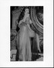 Tempest Storm With Knee Up Looking Over Shoulder Black And White Photo Print